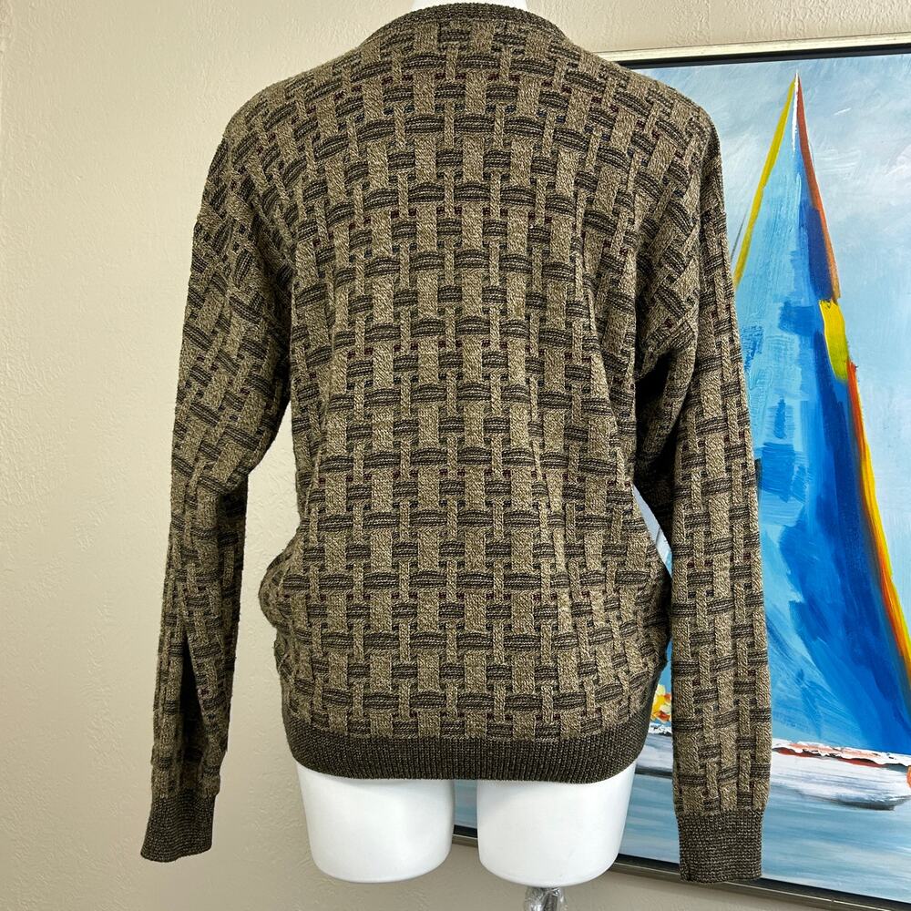 Vintage Farah Multicolor Sweater Knit size Mens Med - Picture 4 of 7